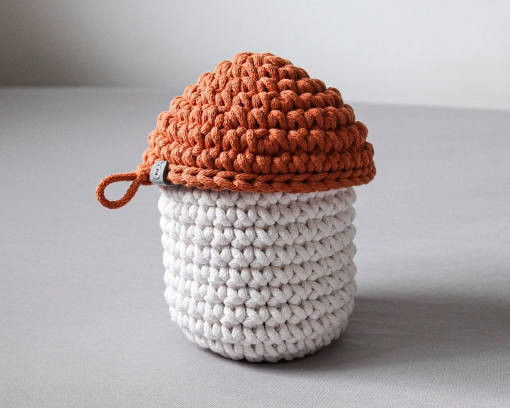 Smurf Basket | IVORY & PUMPKIN - Zuri House
