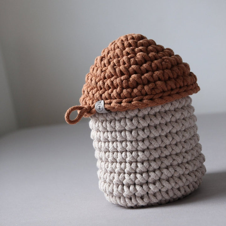 Smurf Basket | OATMEAL & CINNAMON - Zuri House