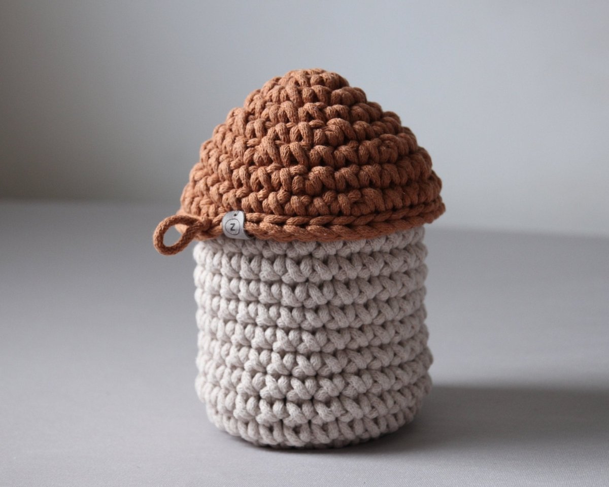 Smurf Basket | OATMEAL & CINNAMON - Zuri House