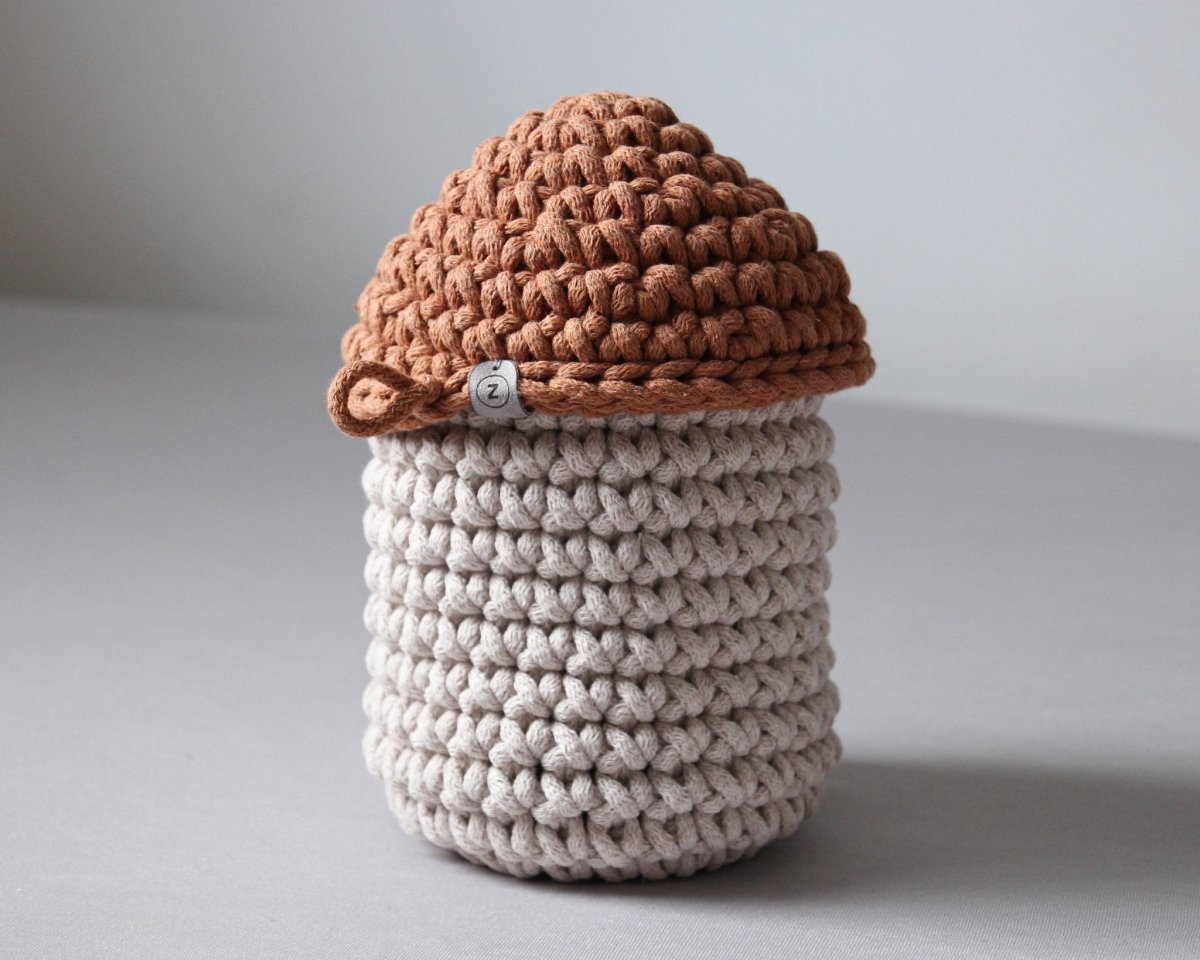 Smurf Basket | OATMEAL & CINNAMON - Zuri House