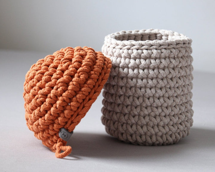 Smurf Basket | OATMEAL & PUMPKIN - Zuri House