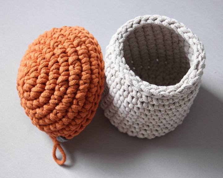 Smurf Basket | OATMEAL & PUMPKIN - Zuri House