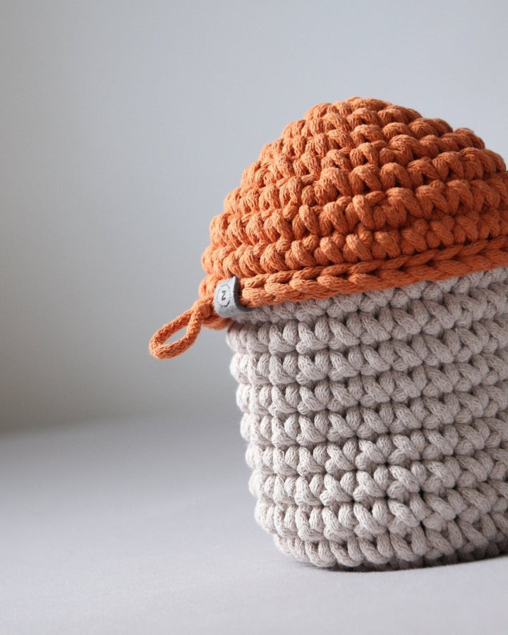 Smurf Basket | OATMEAL & PUMPKIN - Zuri House