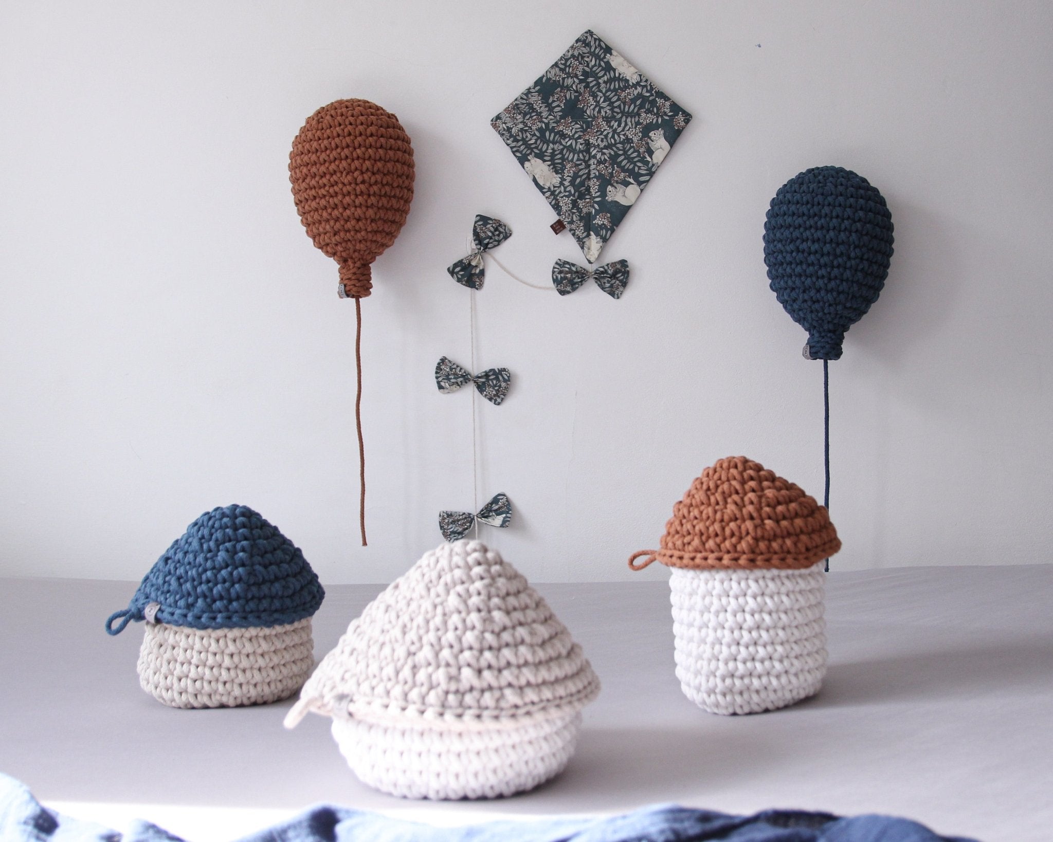 Smurf House Basket - Zuri House