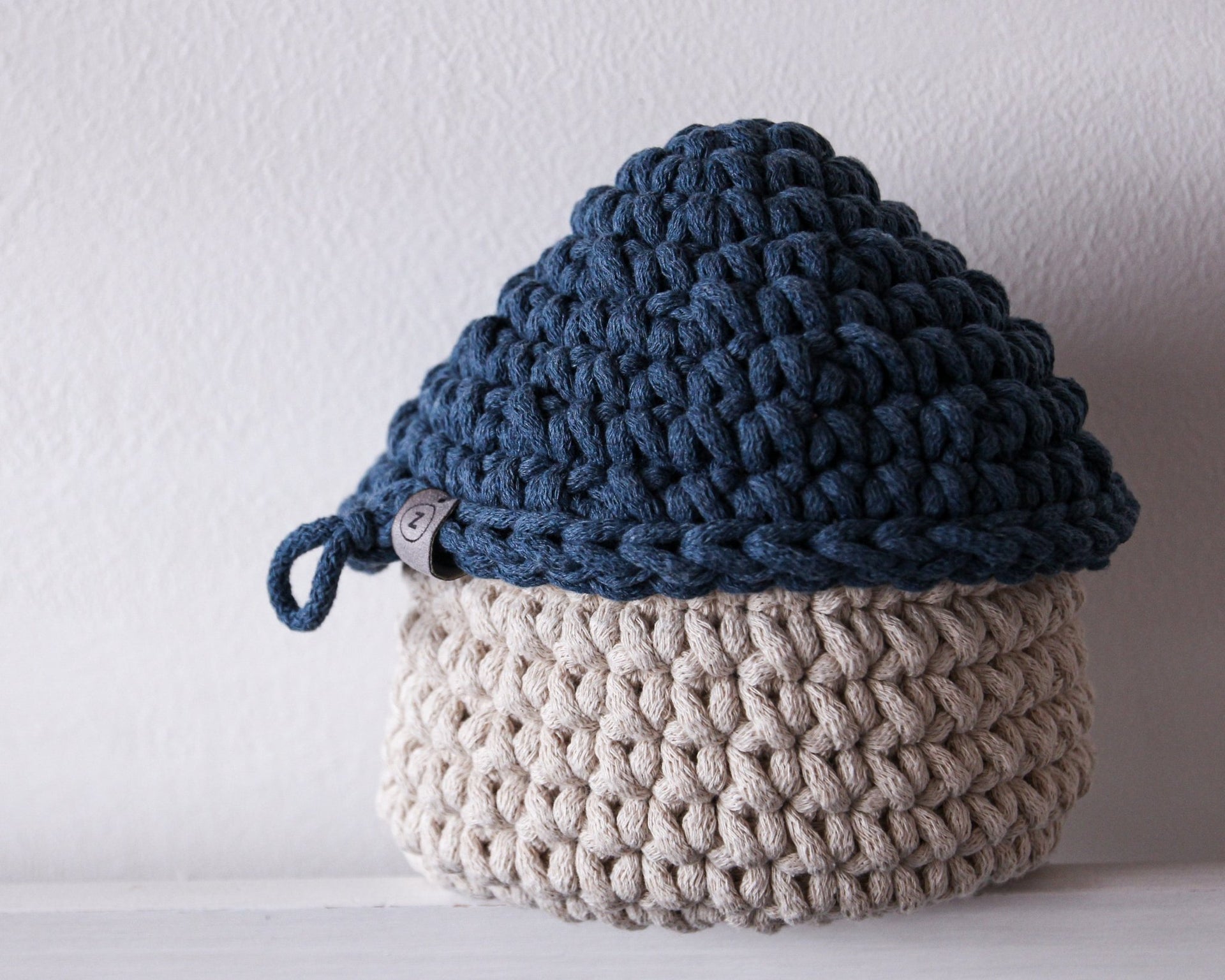 Smurf House Basket - Zuri House